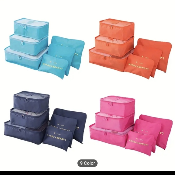 Other - 6-Piece Travel Packing Cubes Set